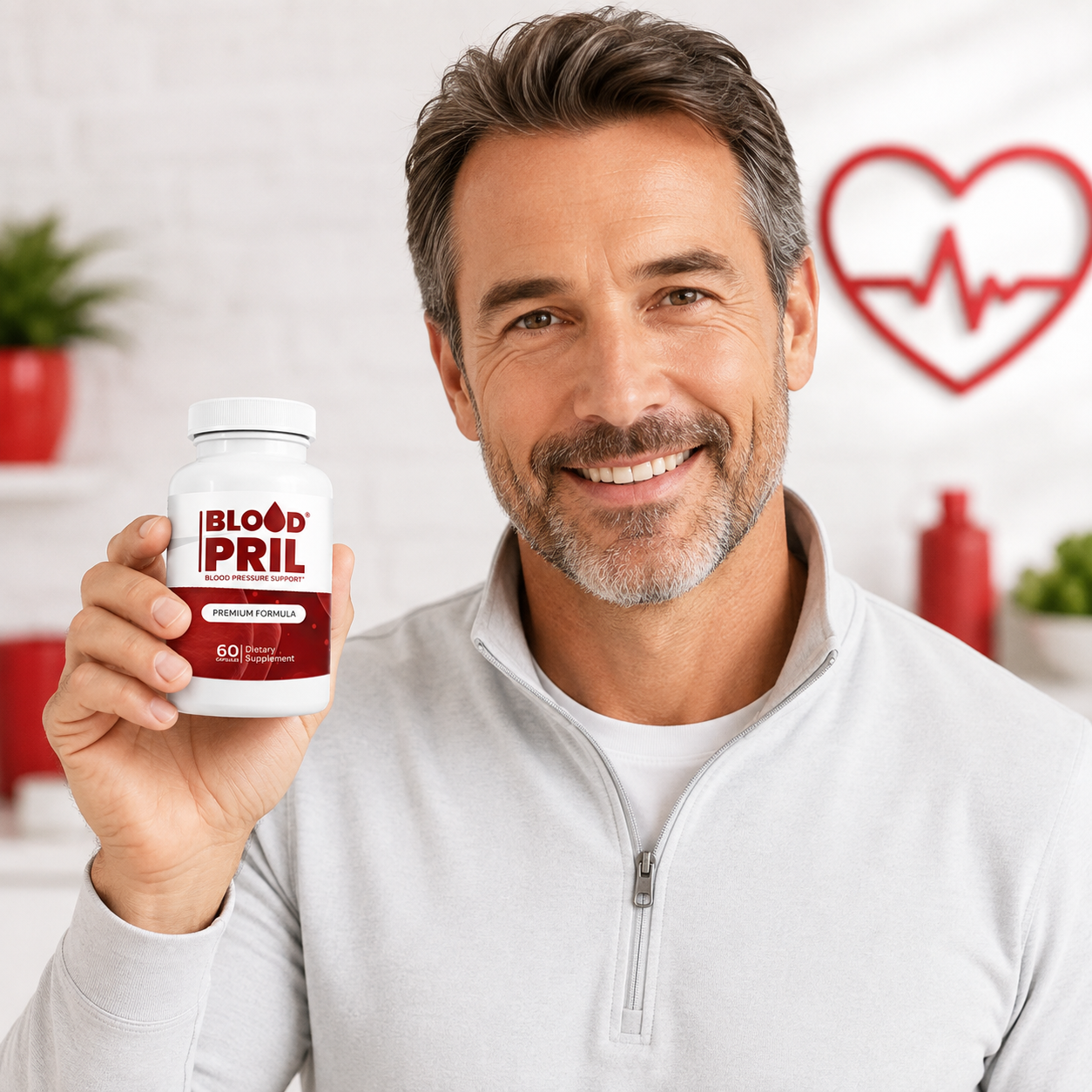 Person holding BloodPril